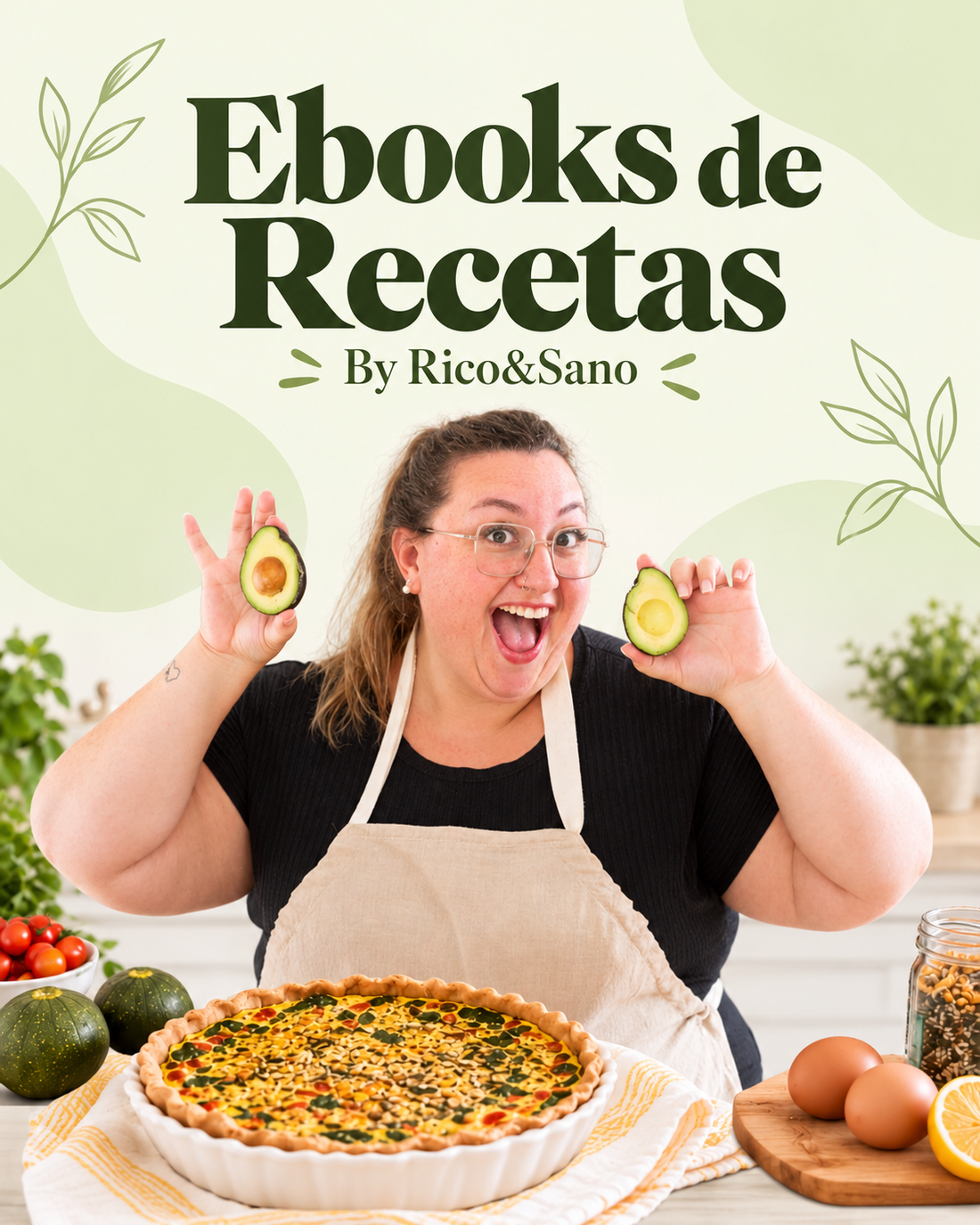 Vicky Eliseire - Ebooks de recetas Rico & Sano